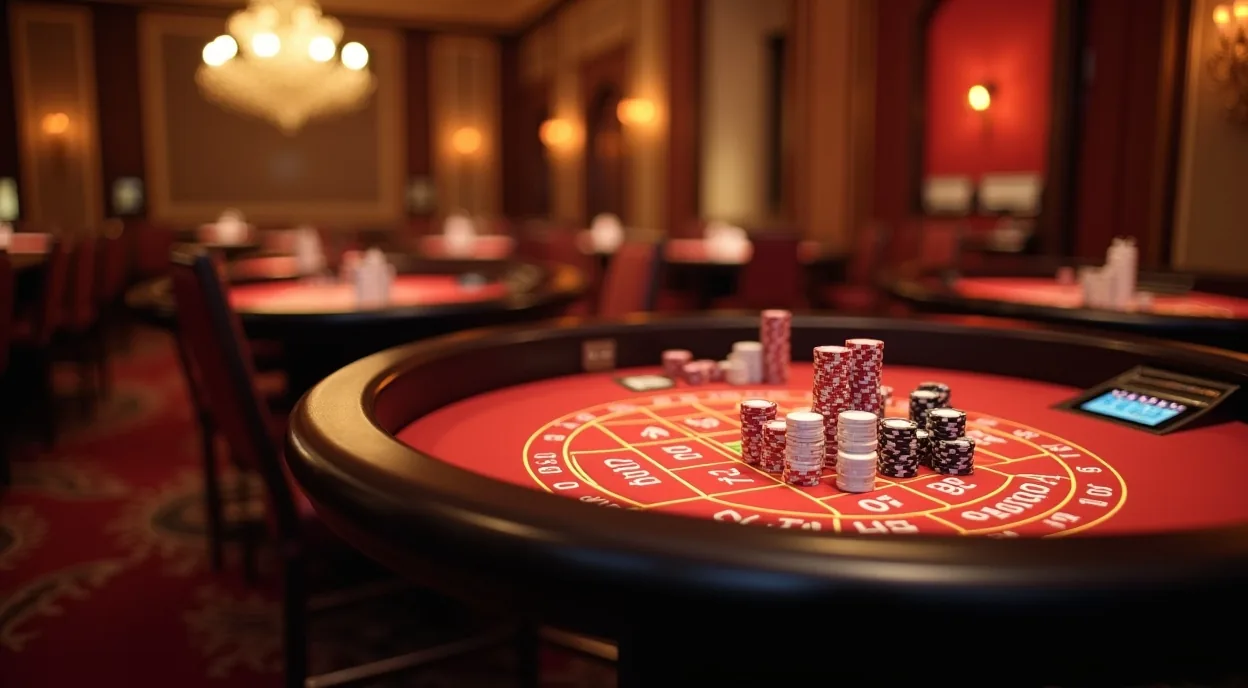 Live casino tables
